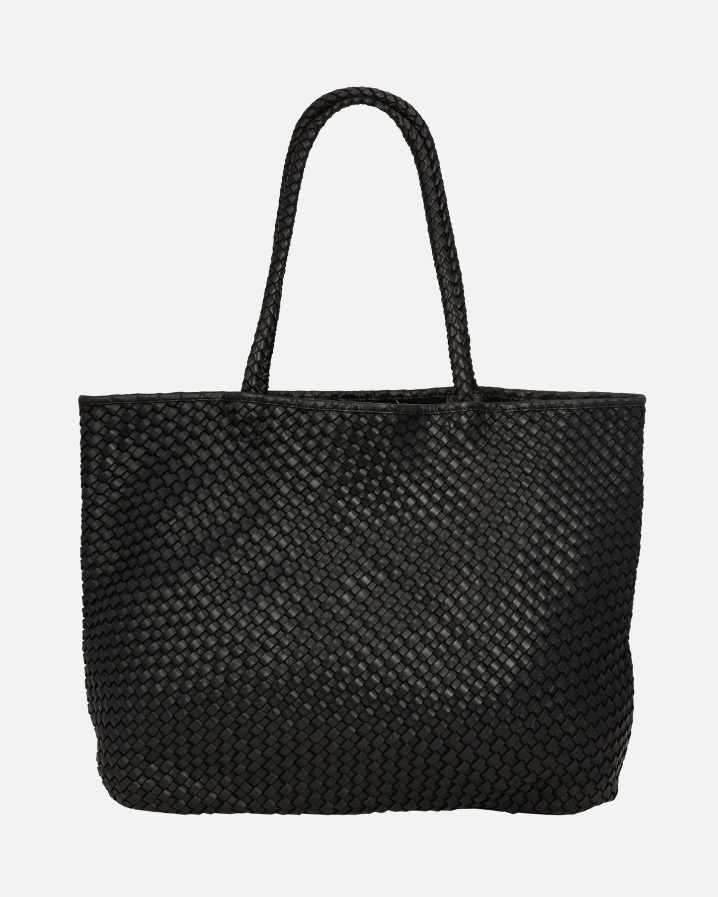 Taylor | Woven Leather Tote Bag