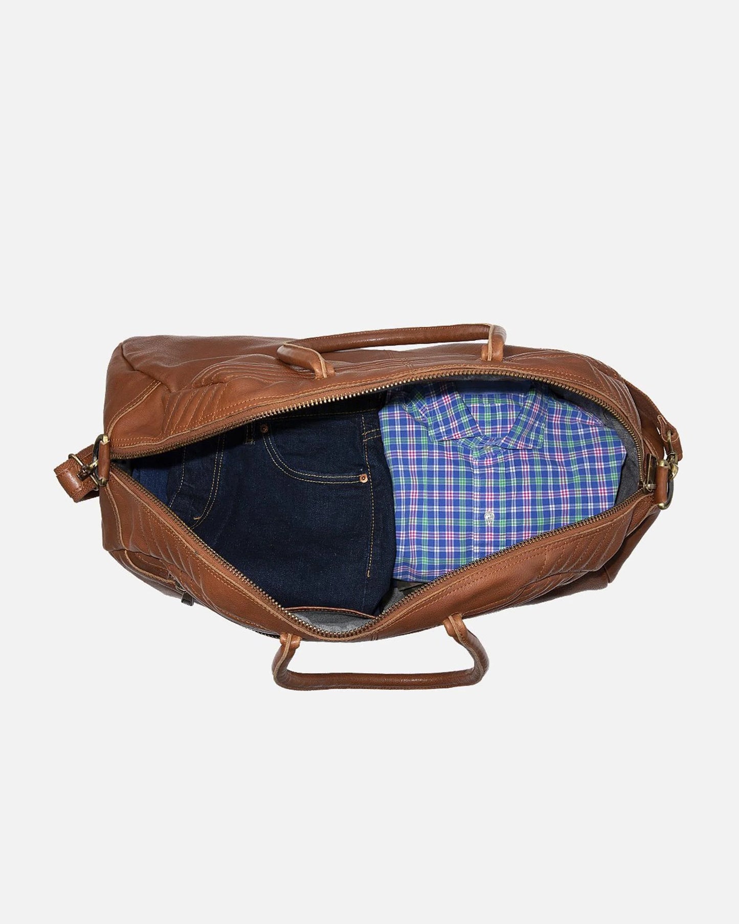 Tucker | Timeless Leather Weekender Bag