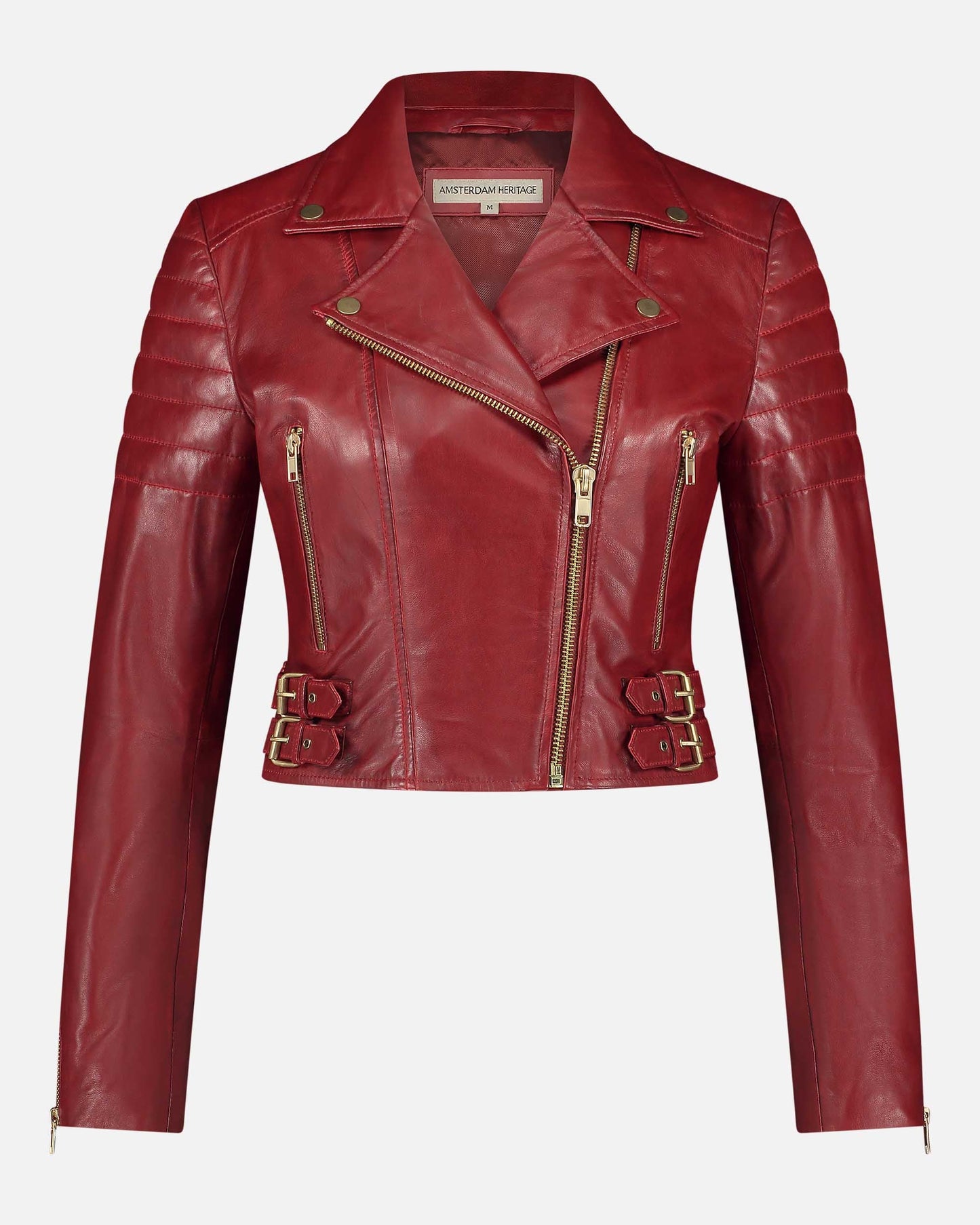 Eureka | Leather Biker Jacket
