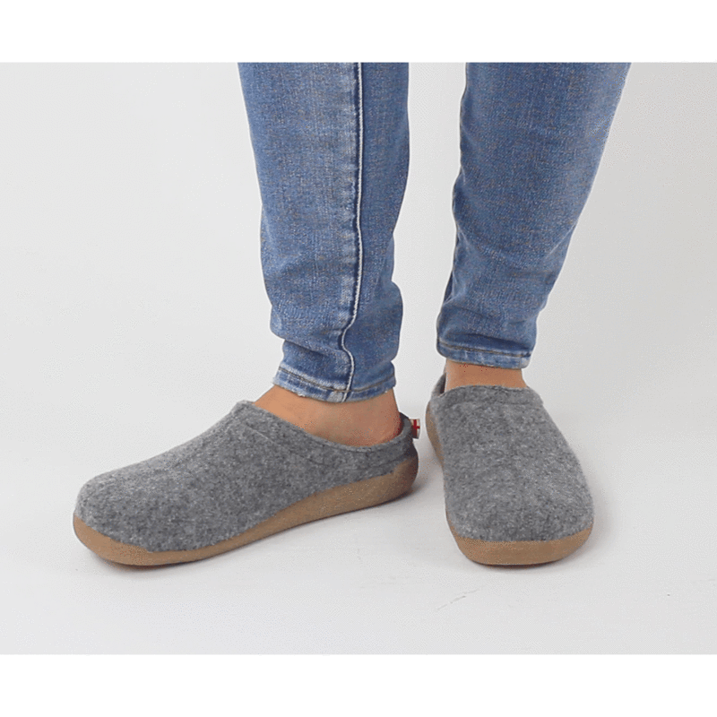 Sanita Lodge Slide - Men by Sanita - SLATE GREY
