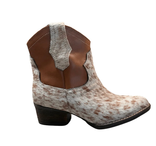 Johnny Cow Hair Women's Boot Brown