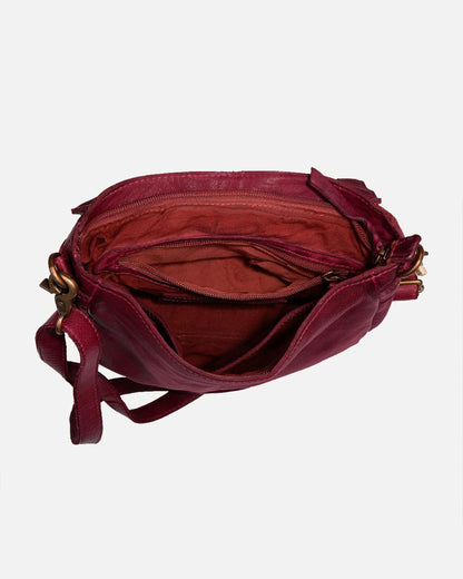 Menke | Braided Leather Crossbody Bag