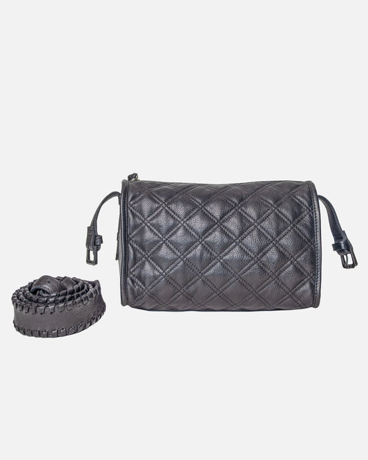 Beker | Diamond-Patterned Crossbody Bag