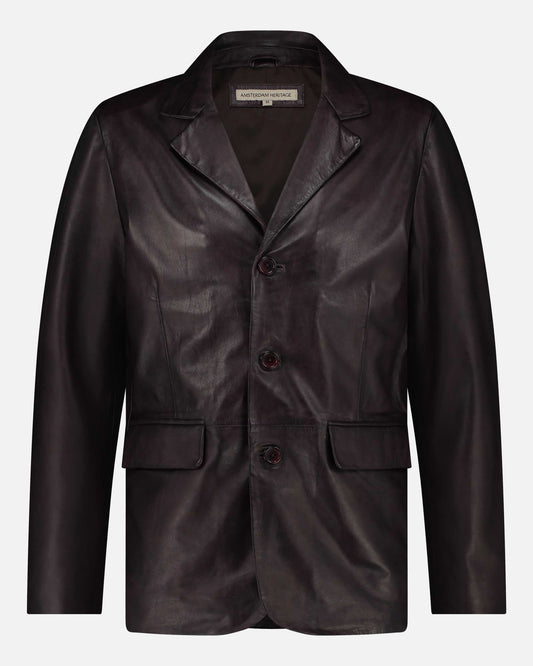 Crane | Men's Leather Blazer