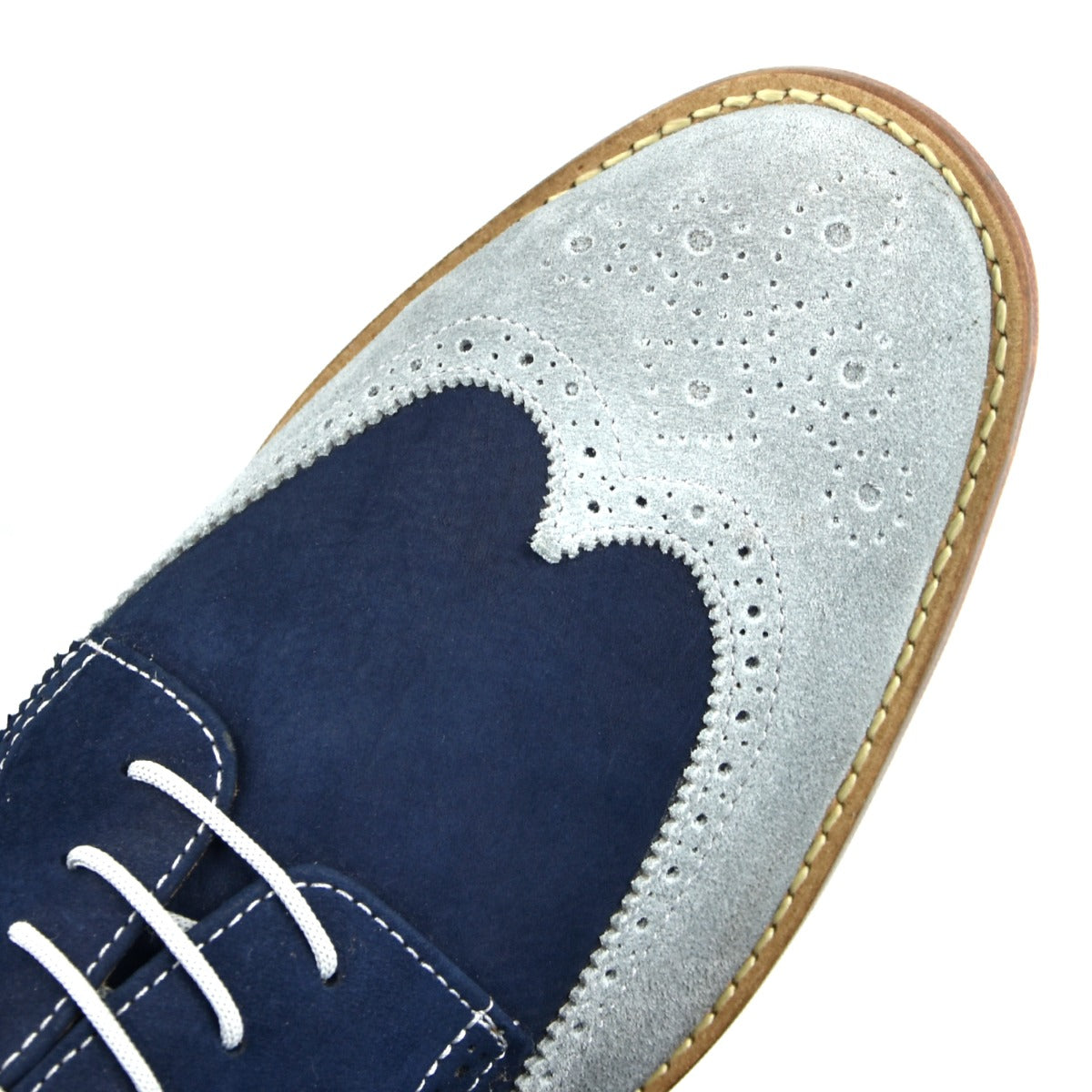 Wingtip Shoe by City Soles - BLUES