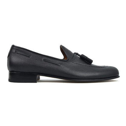 Tassel Loafer by Caballero - BLACK