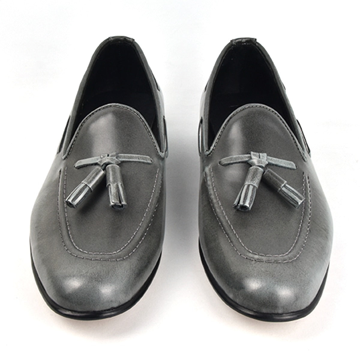 Tassel Loafer by Caballero - BURNISHED GREY